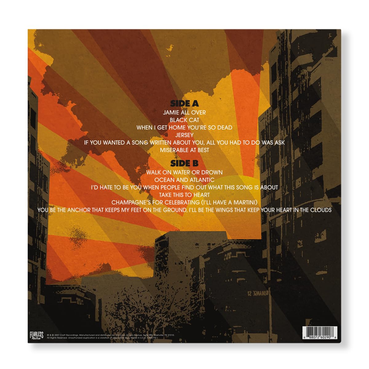 Mayday Parade: A Lesson In Romantics: Coke Bottle Clear LP - Steadfast Records