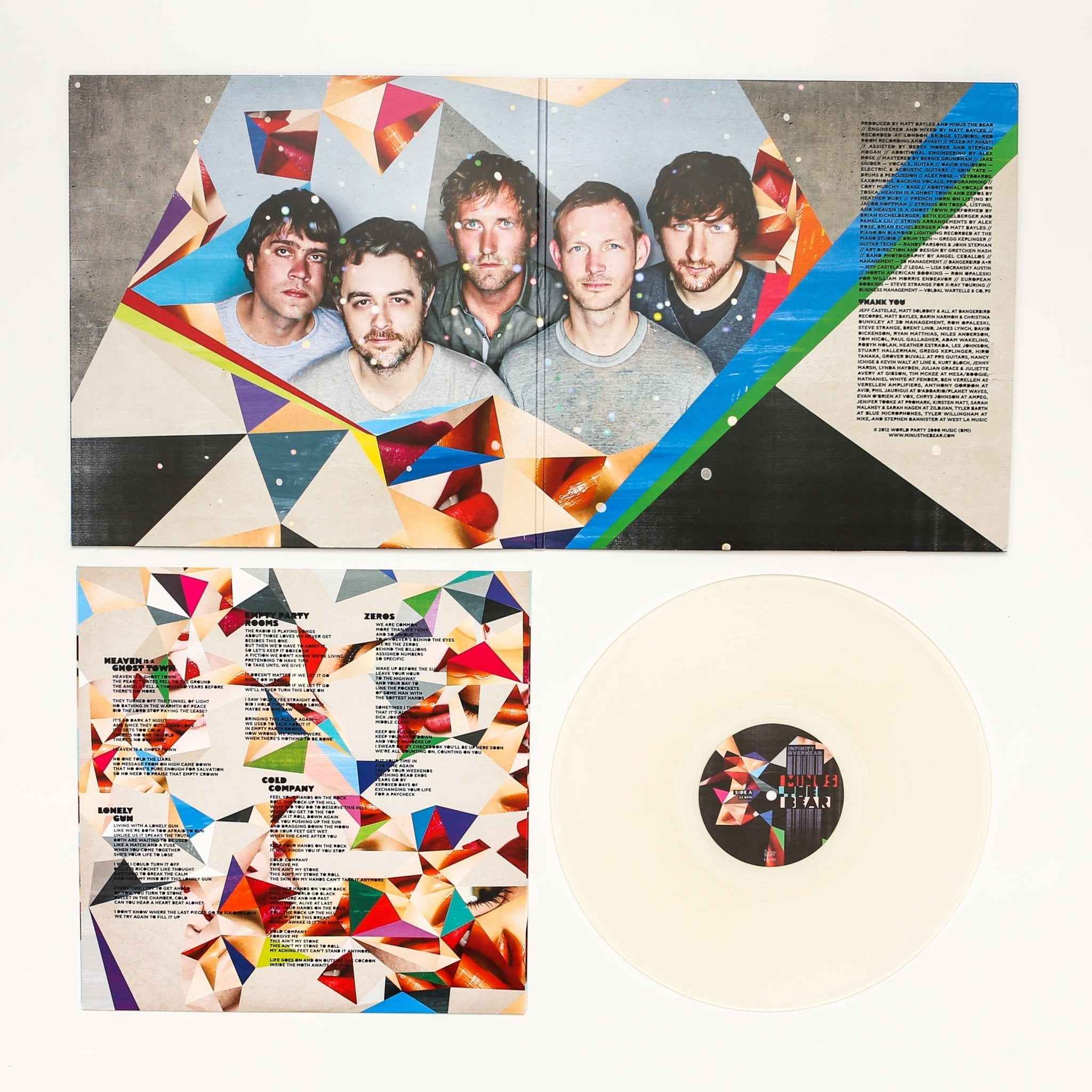 Minus The Bear: Infinity Overhead: Clear Vinyl LP