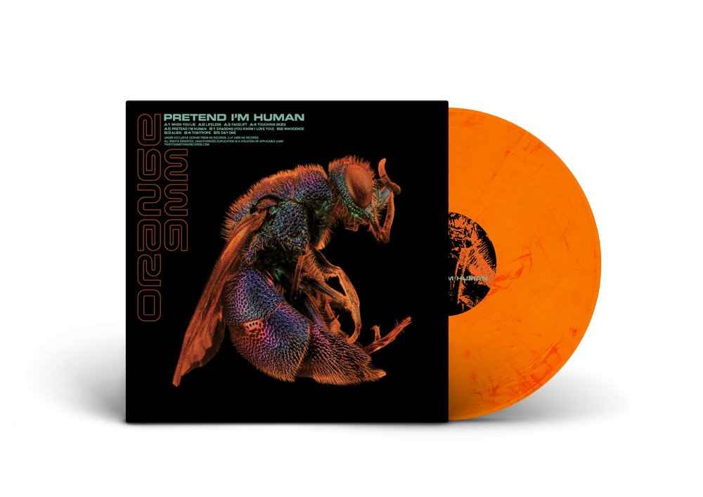 Orange 9mm: Pretend I'm Human: Orange Marble Vinyl LP (Import)