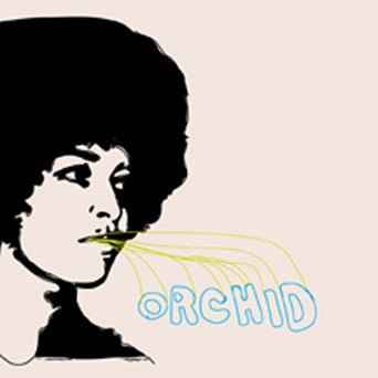 Orchid: S/T: Transparent Blue Vinyl