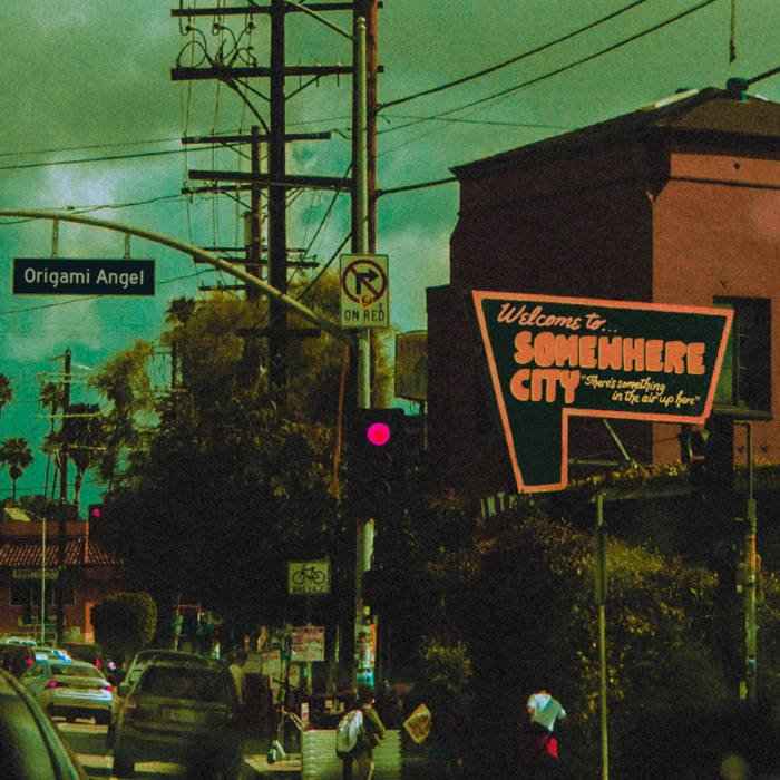 Origami Angel: Somewhere City: Sage Green Vinyl LP