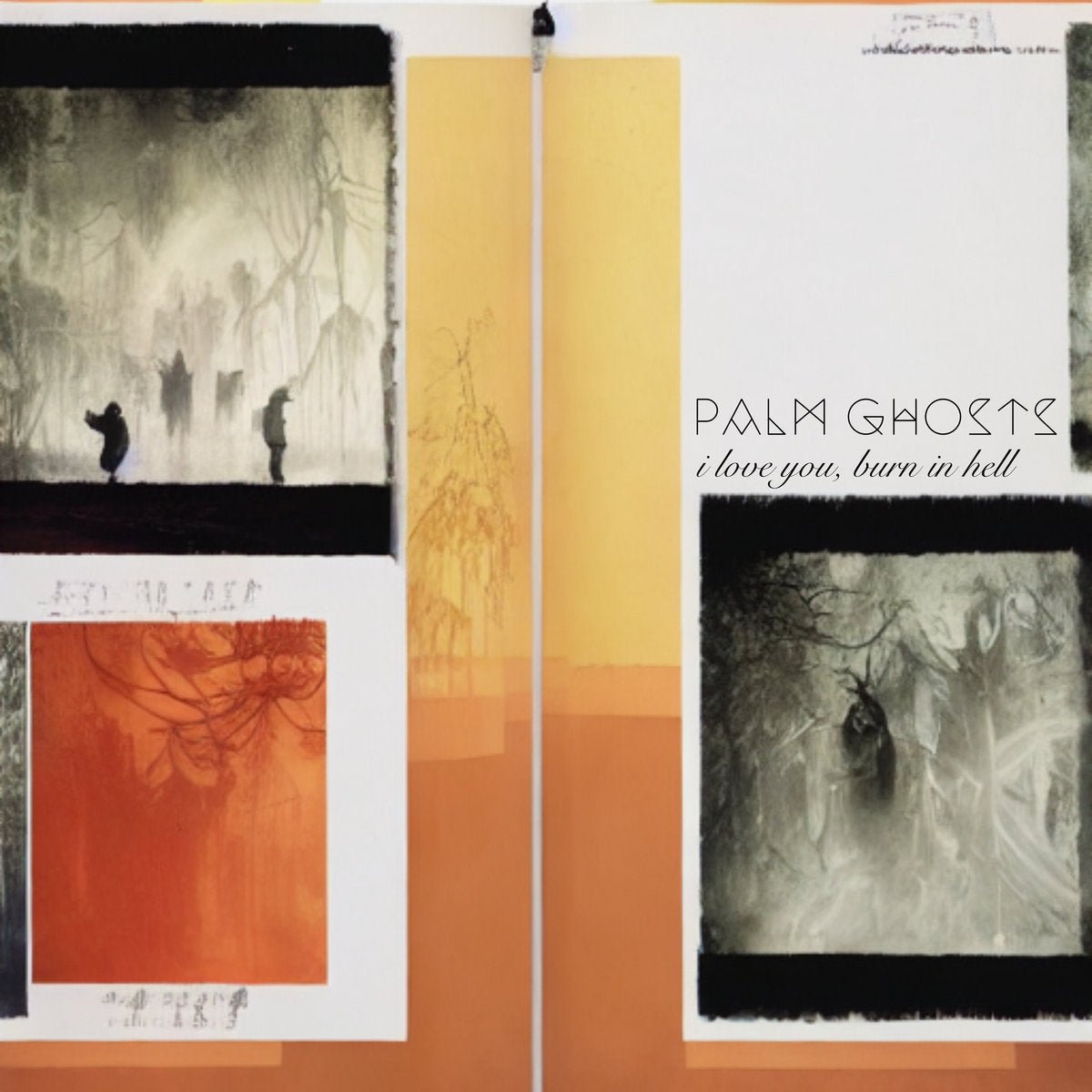 Palm Ghosts: I Love You, Burn In Hell: Limited Edition Red Vinyl LP - Steadfast Records
