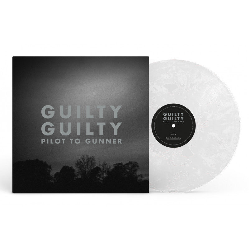 Pilot To Gunner: Guilty Guilty: 2023 Re-Issue: Red or Silver Vinyl LP (Import) Silver Marble