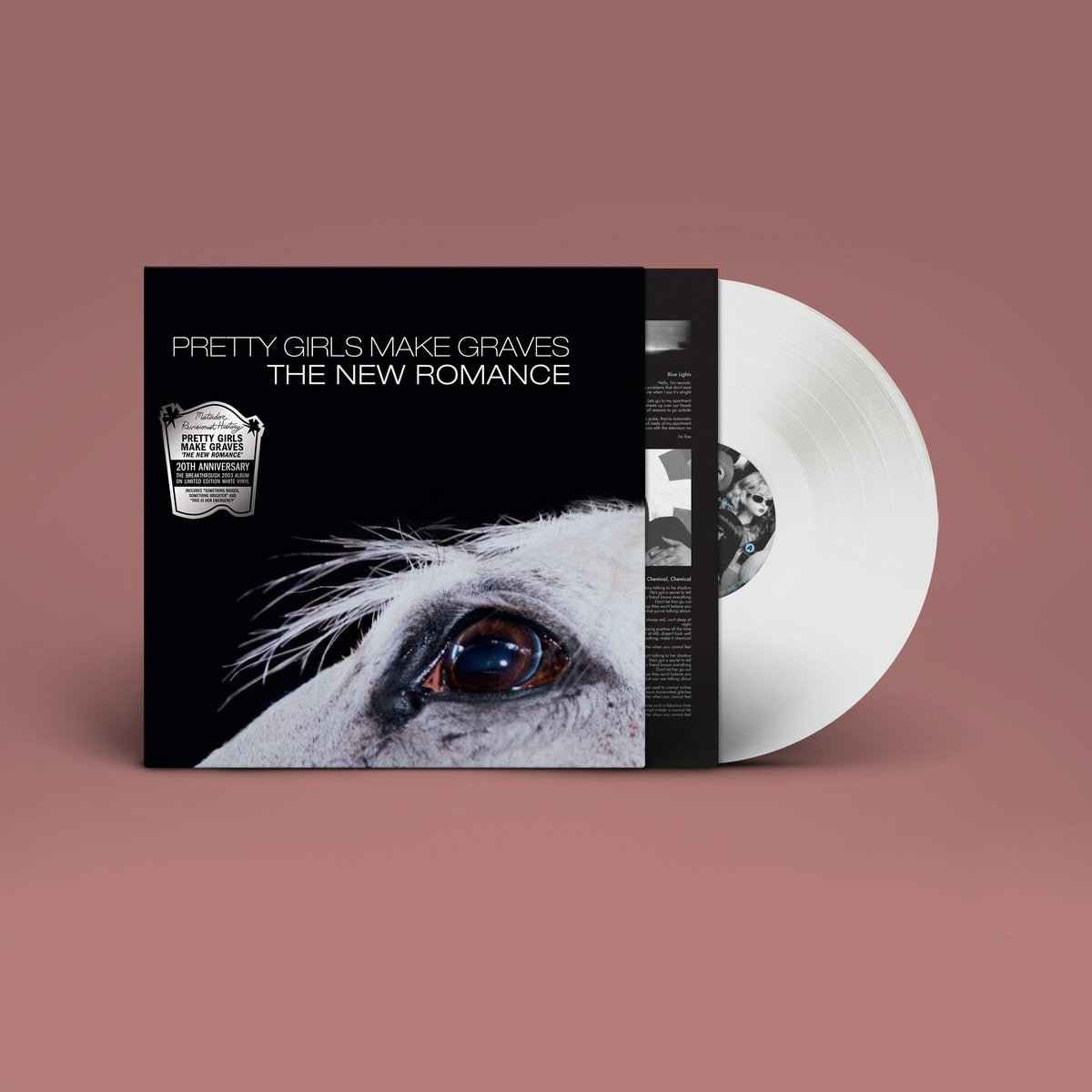 Pretty Girls Make Graves: The New Romance: Opaque White Vinyl LP