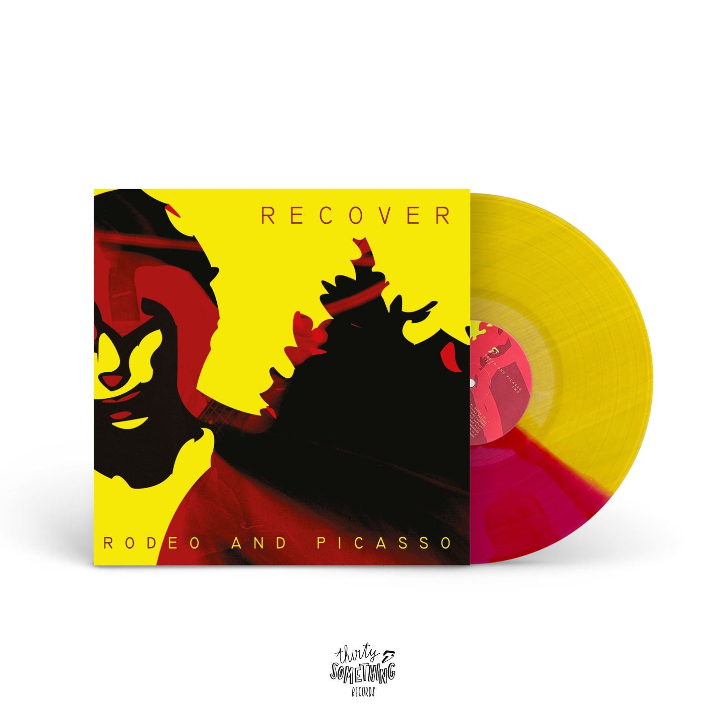 Recover: Rodeo and Picasso: Limited Edition Vinyl LP (Import) Red Yellow Split (x100)