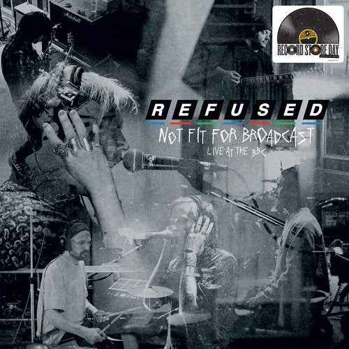 Refused: Not Fit For Broadcast: Live at The BBC: Crystal Clear Vinyl LP