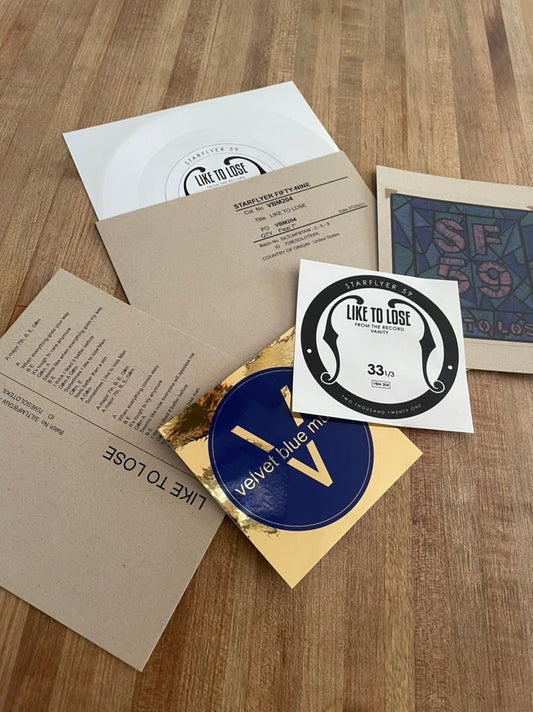 Starflyer 59: Like to Lose: White Vinyl Flexi 7"