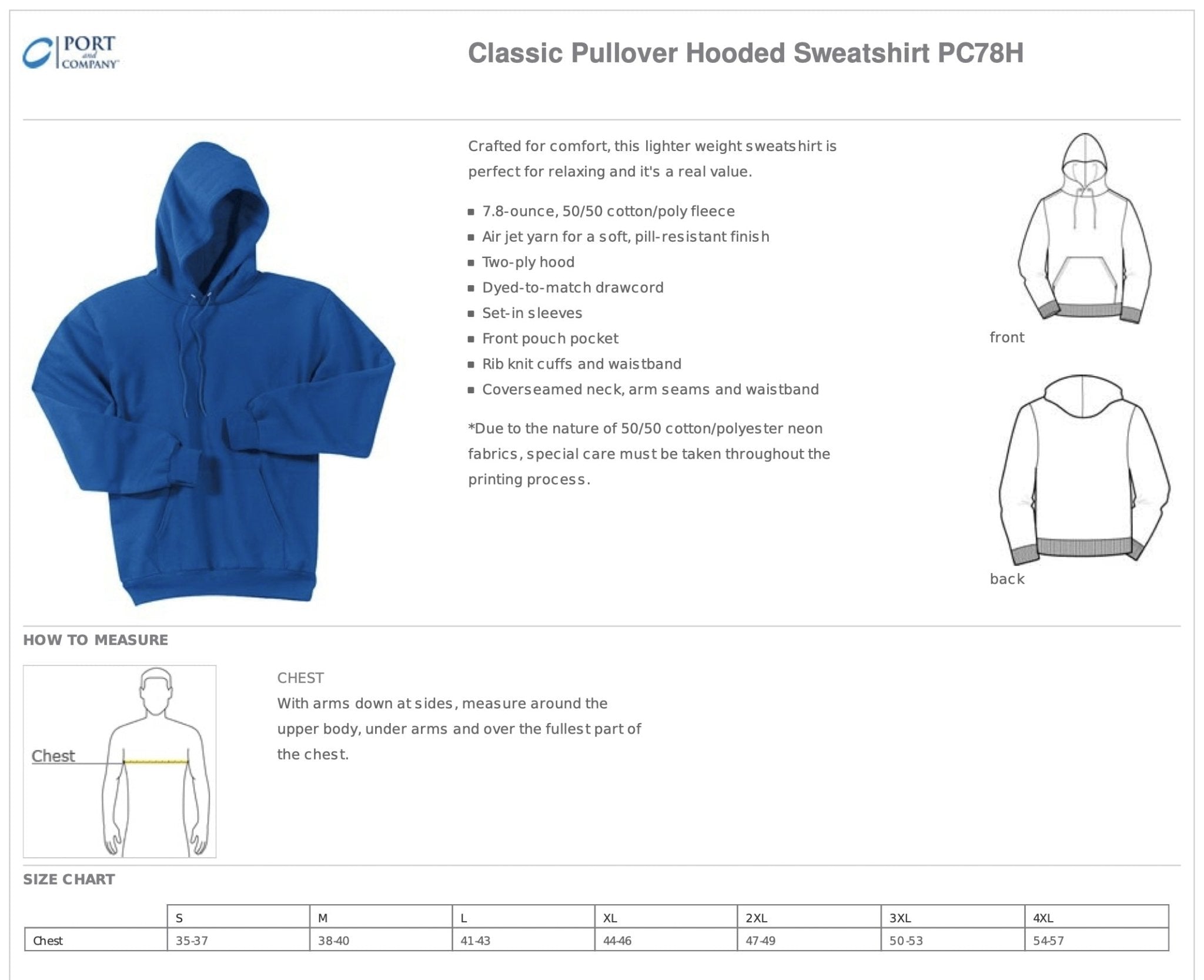 Cross My Heart: Shipwrecked: Pullover Hooded Sweatshirt