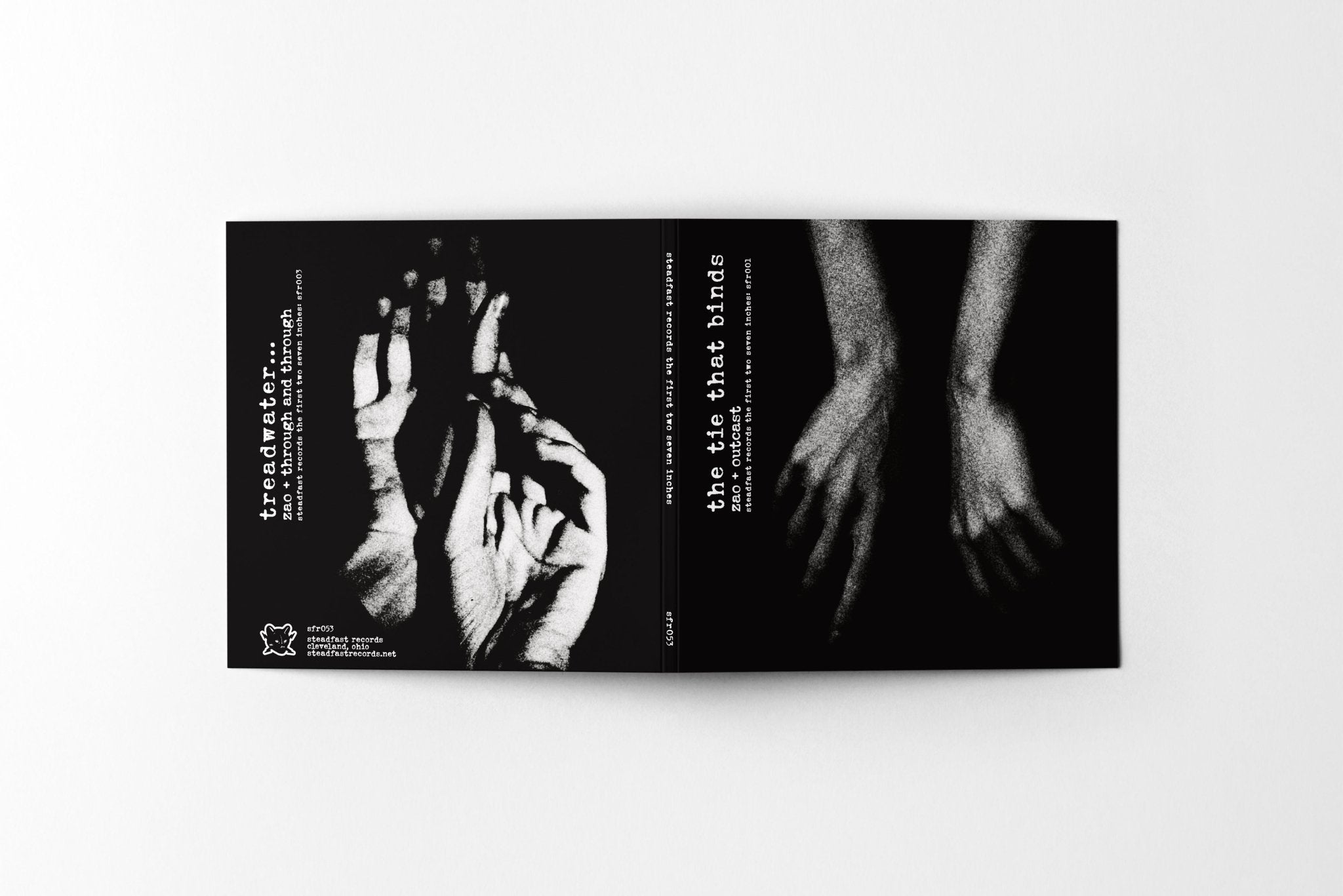 Steadfast Records: The First Two Seven Inches: CD in Eco-Wallet - Steadfast Records
