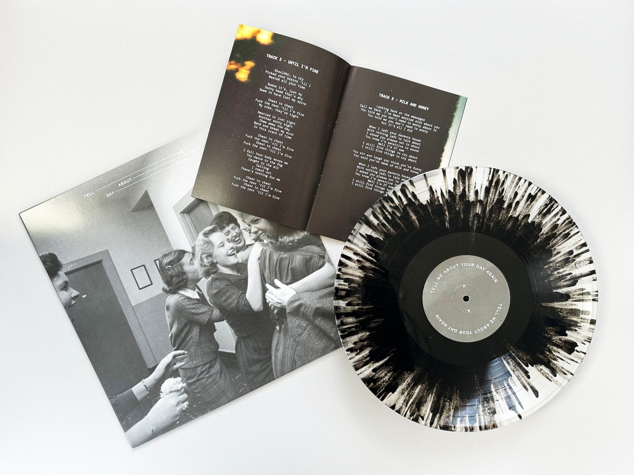 Suds: Tell Me About Your Day Again: Clear w/Black Splatter Vinyl LP (Import)