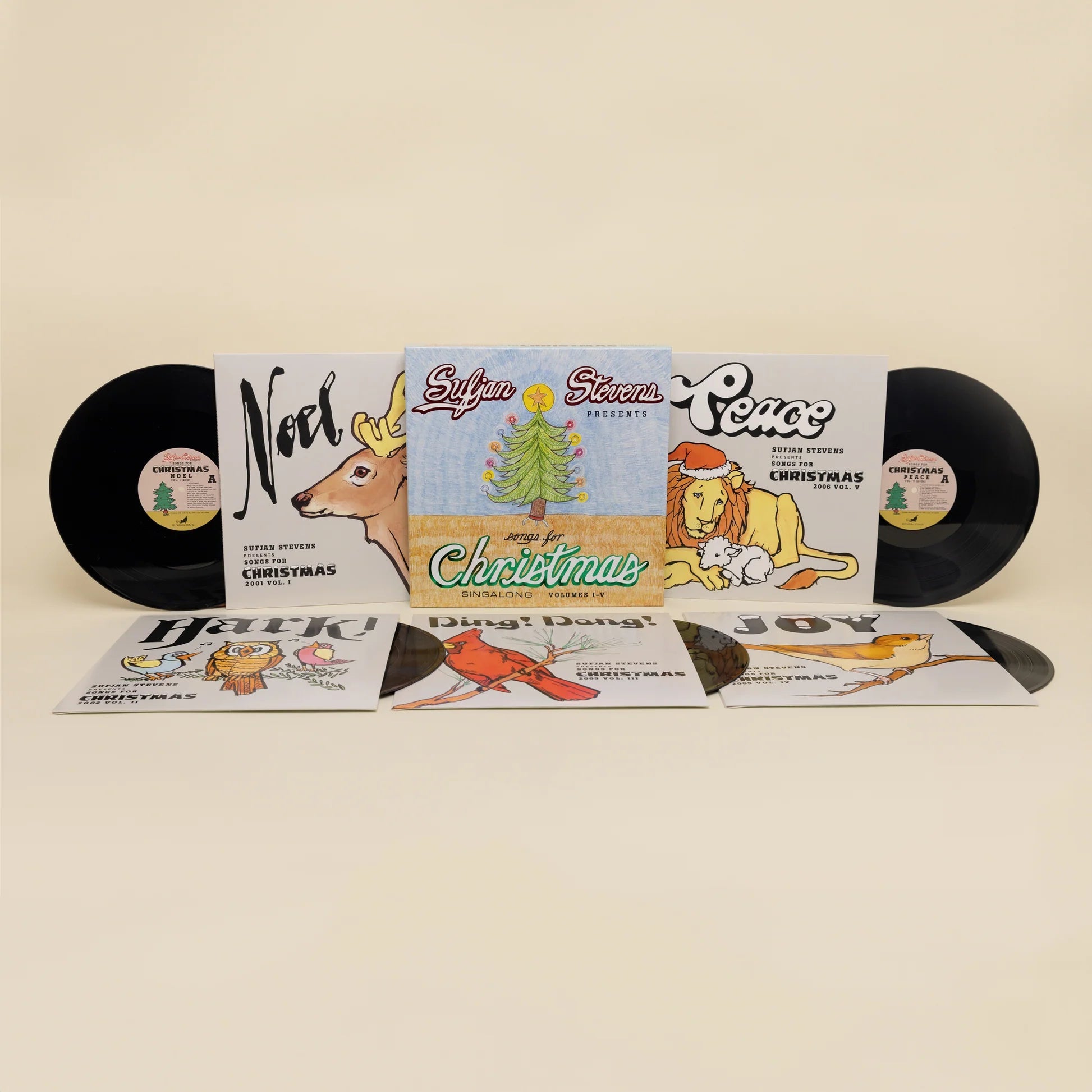 Sufjan Stevens: Songs For Christmas: 5LP Vinyl Boxset