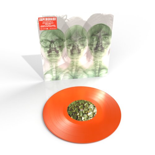 Supergrass: Supergrass (X-Ray Album): Neon Orange Vinyl LP - Steadfast Records