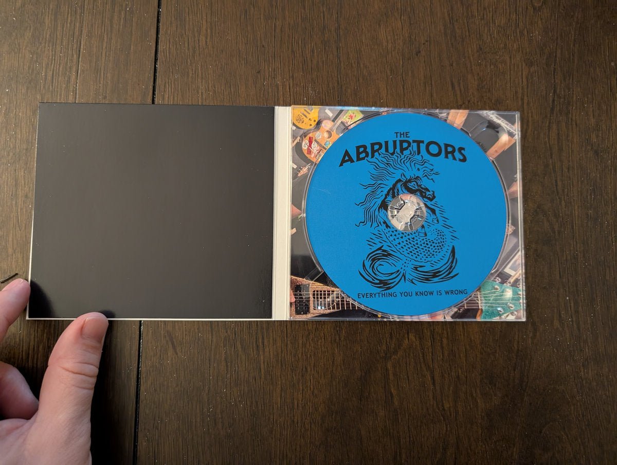 The Abruptors: Everything You Know Is Wrong: Digipack CD - Steadfast Records