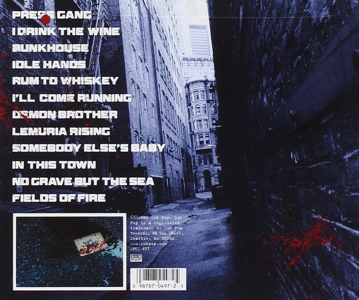 The Murder City Devils: In Name And Blood: Black Vinyl LP