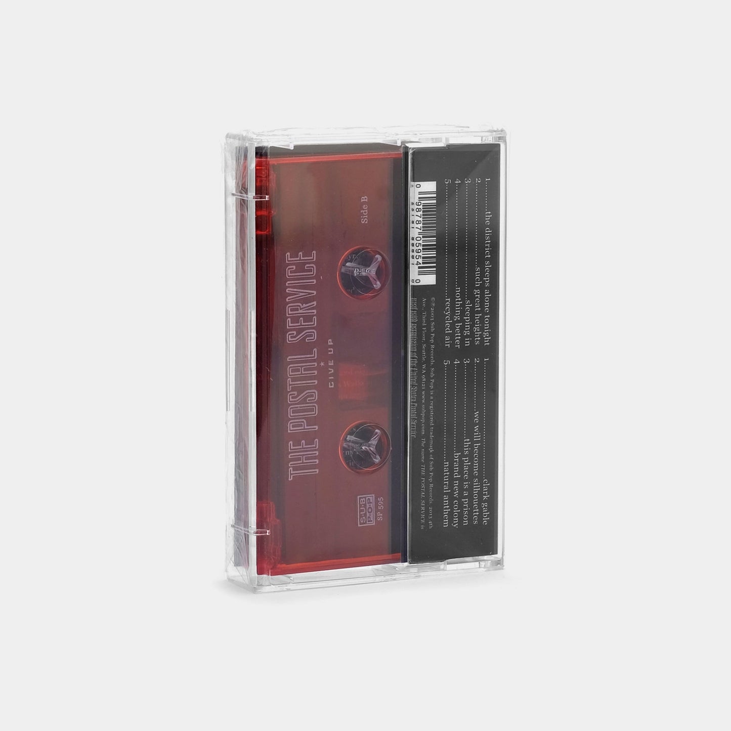 The Postal Service: Give Up: Red Shell Cassette