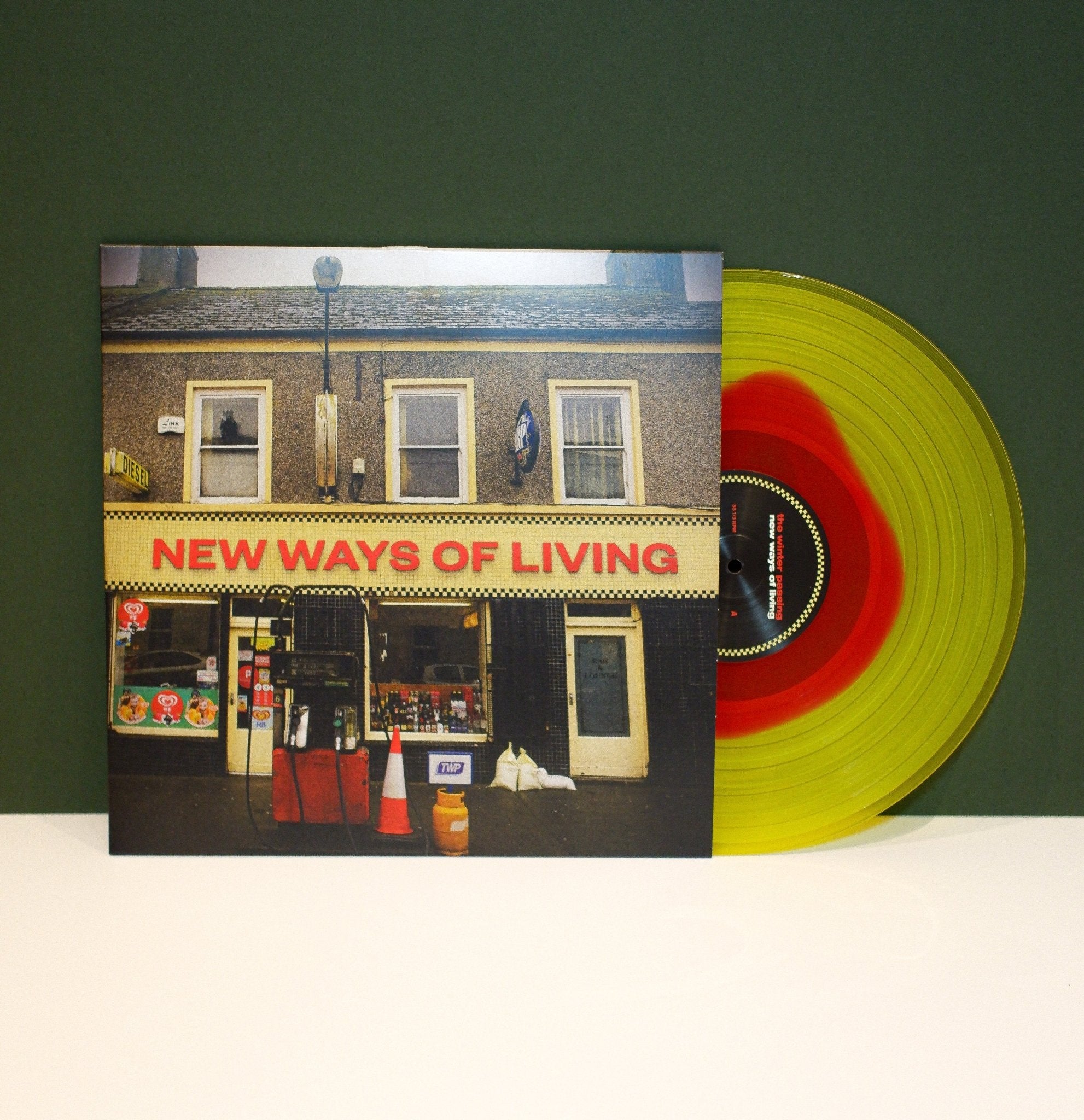 The Winter Passing: New Ways of Living: Red in Yellow Vinyl LP (IMPORT)