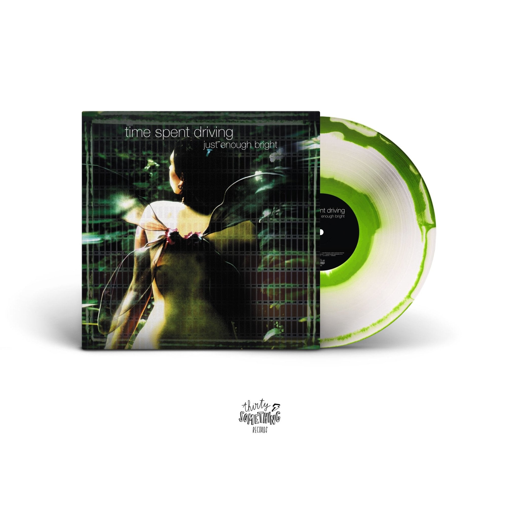 Time Spent Driving: Just Enough Bright: Limited Edition Vinyl LP (Import) Corona Green & White