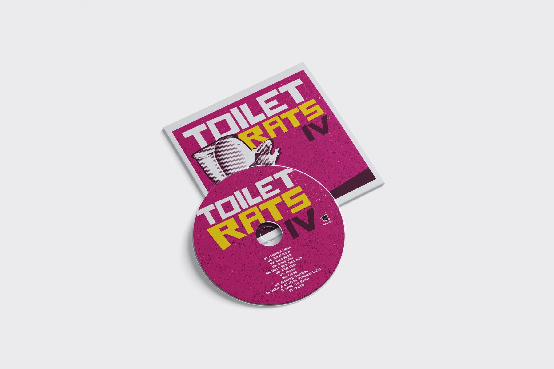 Toilet Rats: Toilet Rats IV Deluxe Edition: CD in Eco - Wallet - Steadfast Records