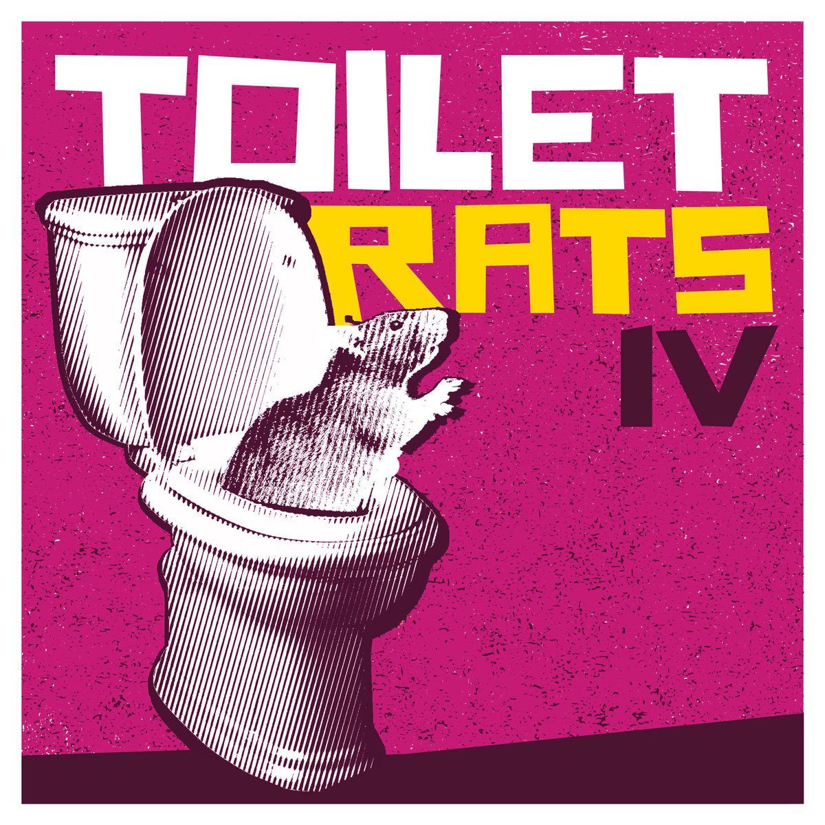 Toilet Rats: Toilet Rats IV Deluxe Edition: Slime Green Eco - Mix Vinyl LP - Steadfast Records