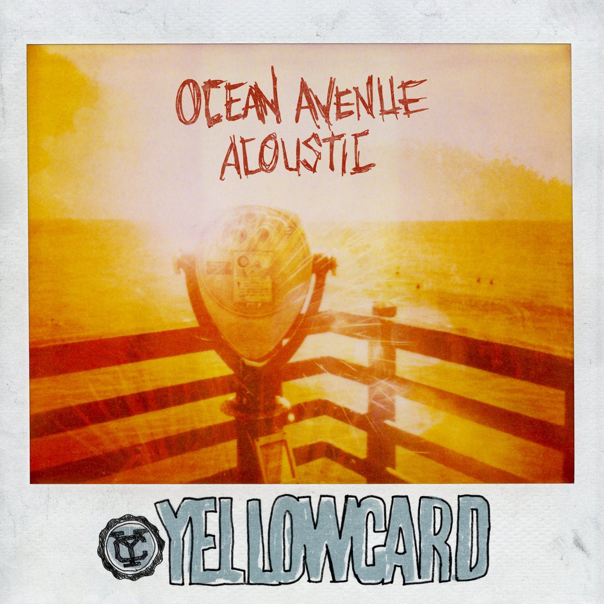 Yellowcard: Ocean Avenue Acoustic: Orange inside Yellow Vinyl LP
