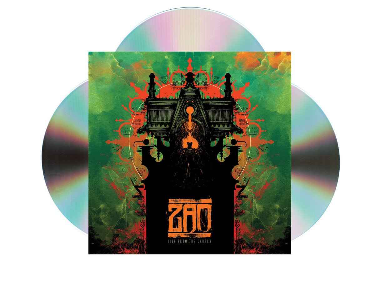 Zao: Live From The Church: Film: 3 Disc Set (CD, DVD, Blu-Ray)
