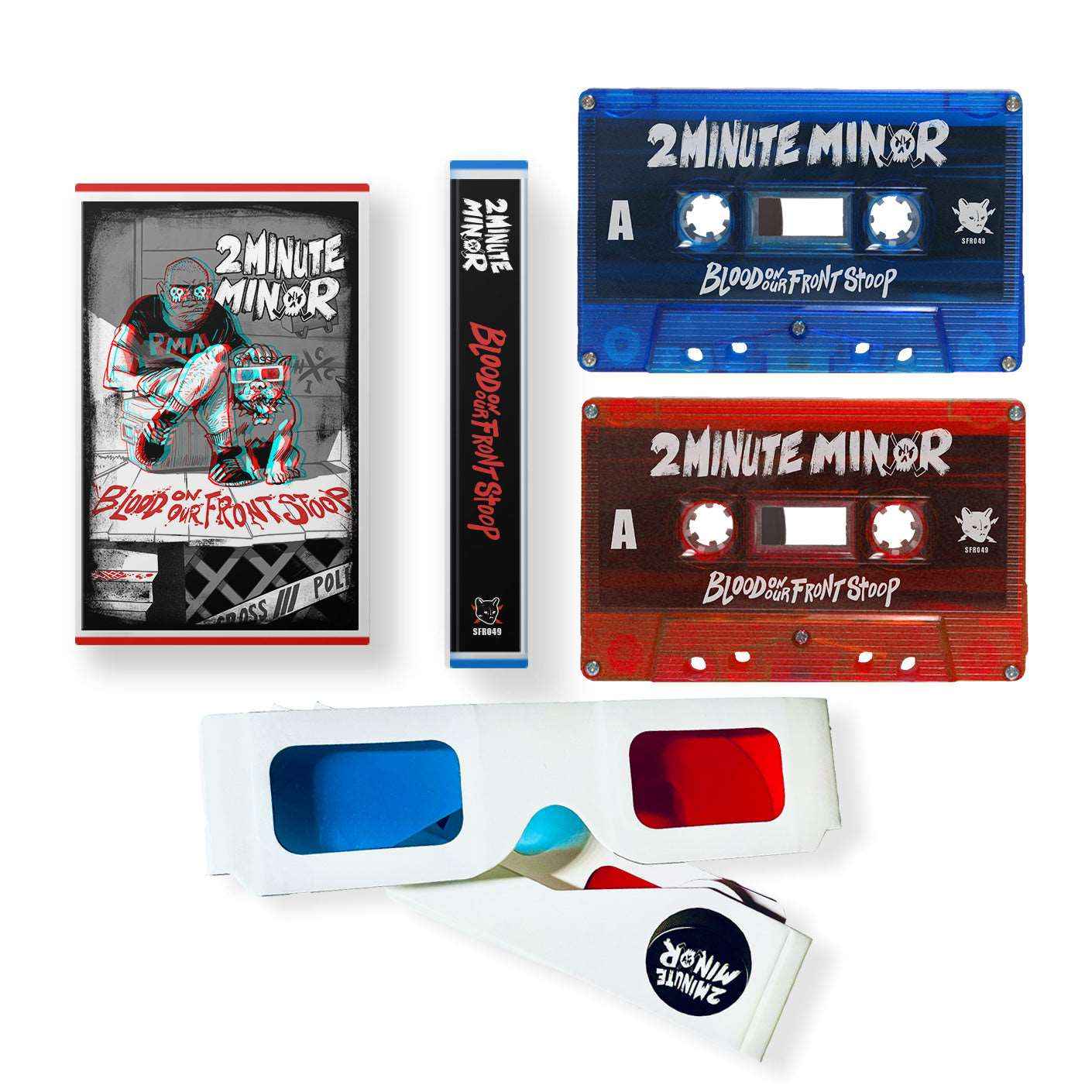 2Minute Minor: Blood On Our Front Stoop: 3D Cassette