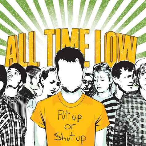 All Time Low: Put Up or Shut Up: Yellow Vinyl LP
