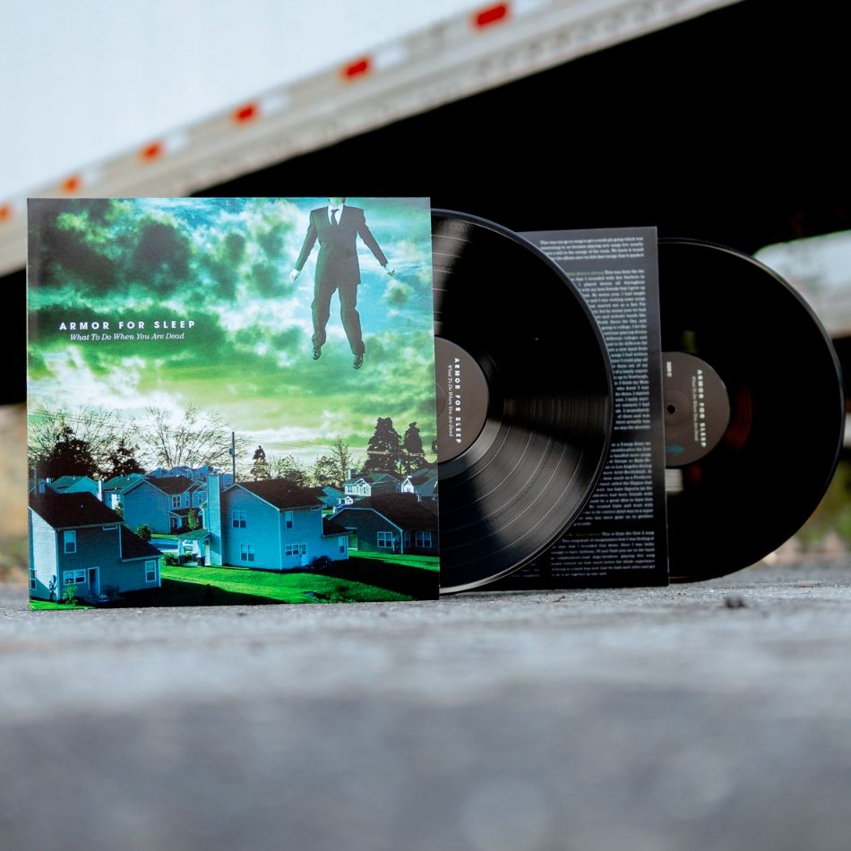 Armor For Sleep: What To Do When You Are Dead: 15th Anniversary Edition: Black Vinyl - Steadfast Records