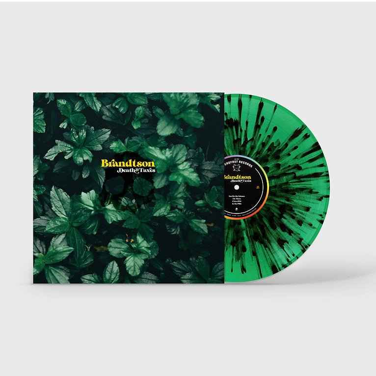 Brandtson: Death & Taxes: Vinyl Green Black Splatter