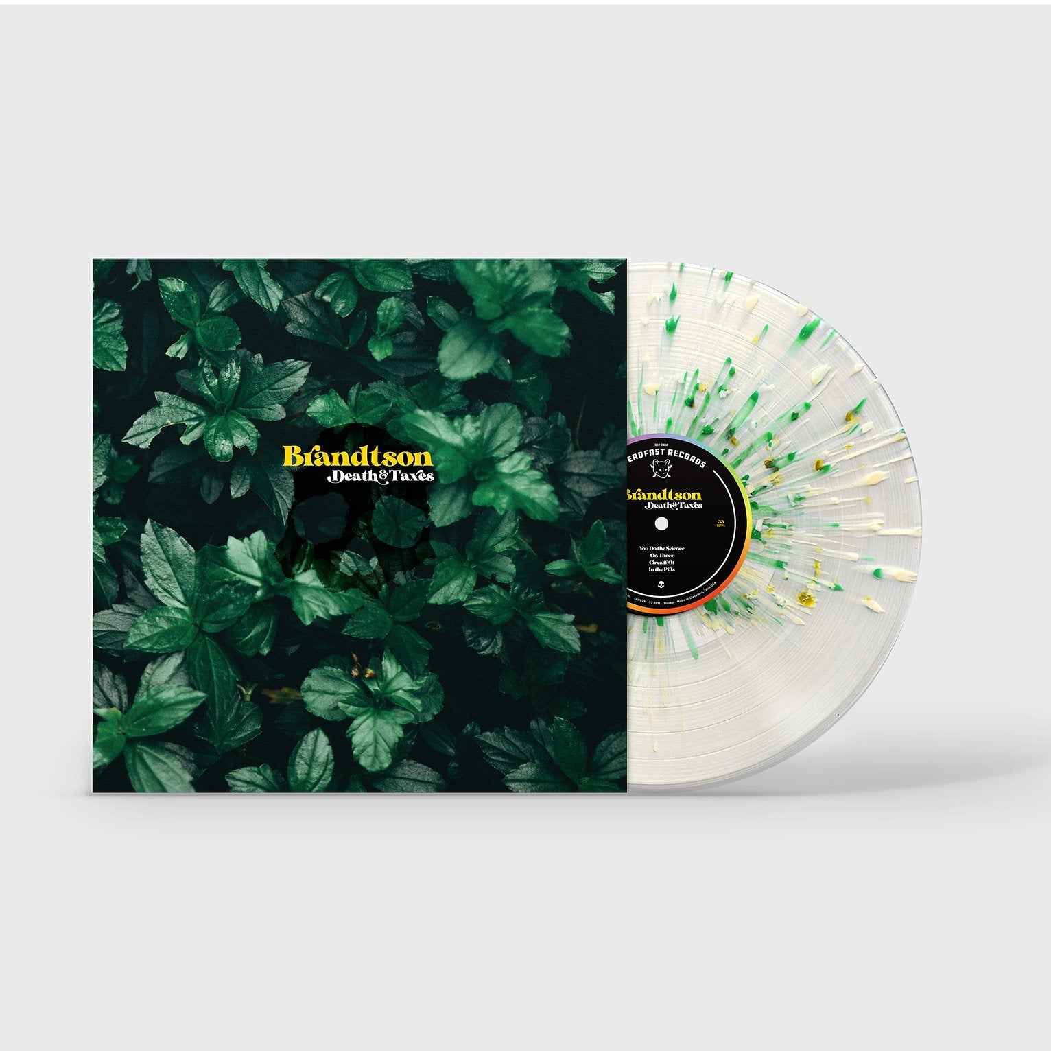 Brandtson: Death & Taxes: Vinyl Clear Splatter