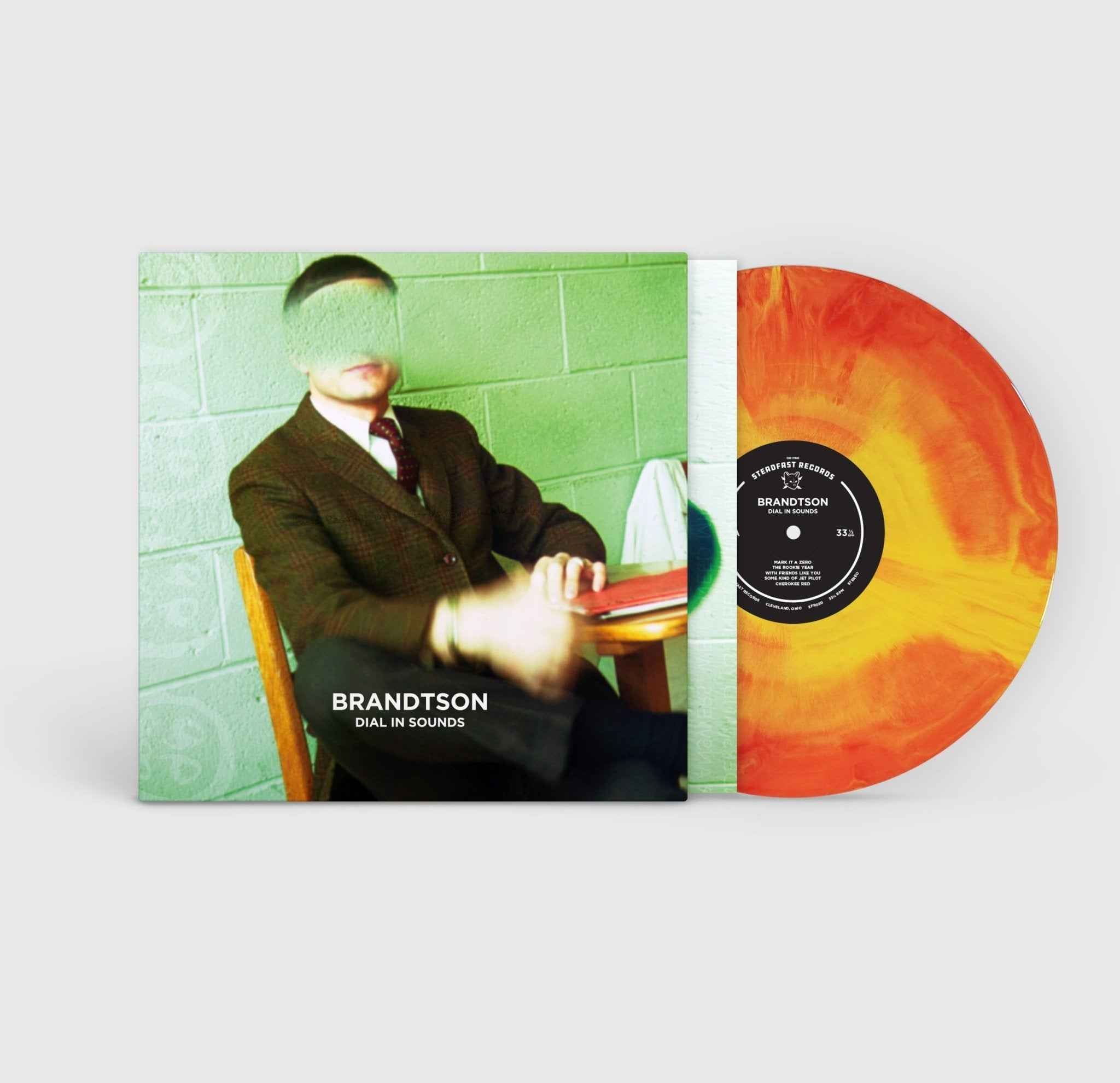 Brandtson: Dial In Sounds: 20th Anniversary Edition Vinyl Opaque Canary Yellow & Orange Galaxy