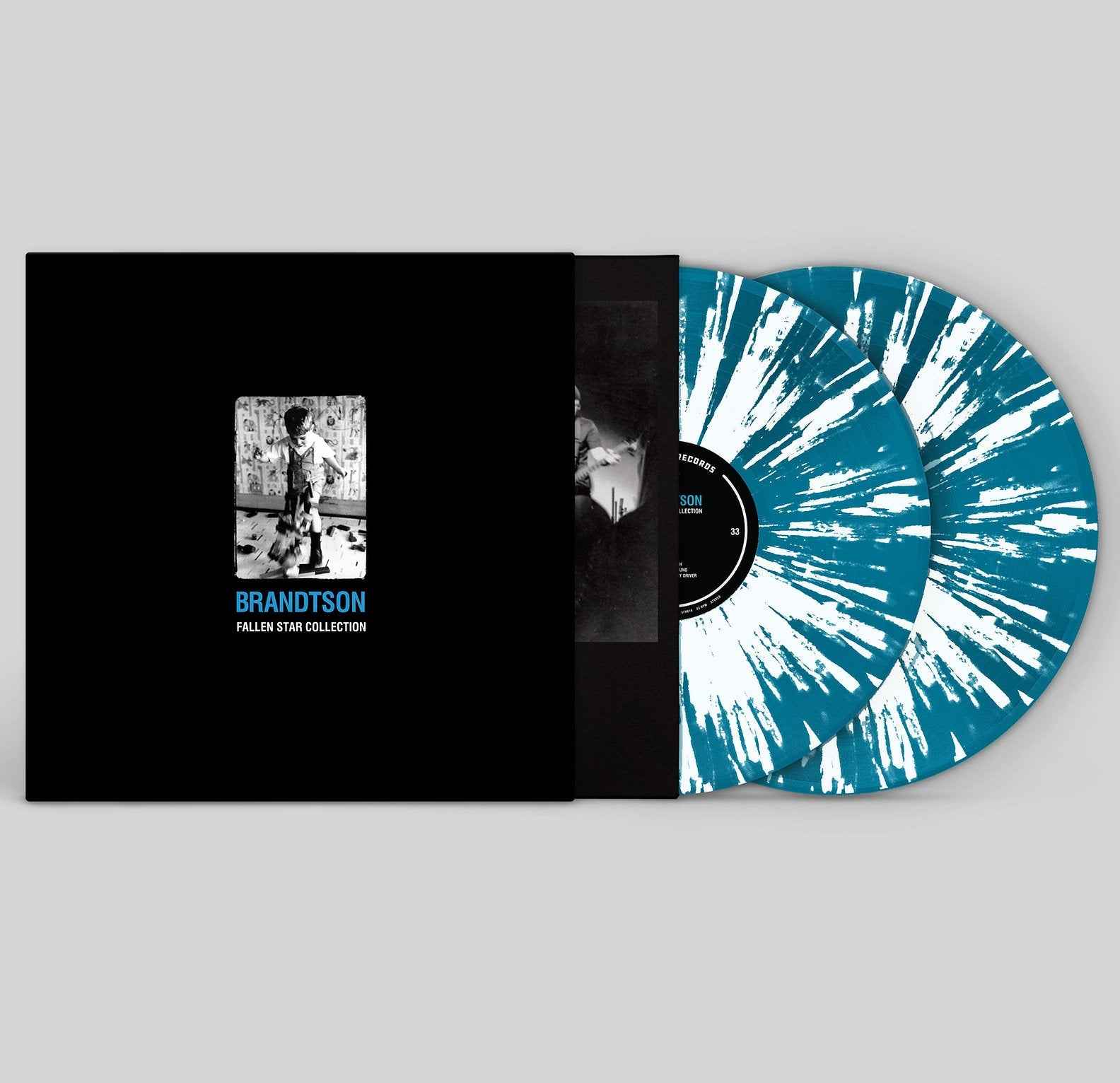 Brandtson: Fallen Star Collection: Deluxe Edition 2LP Vinyl Blue Splatter