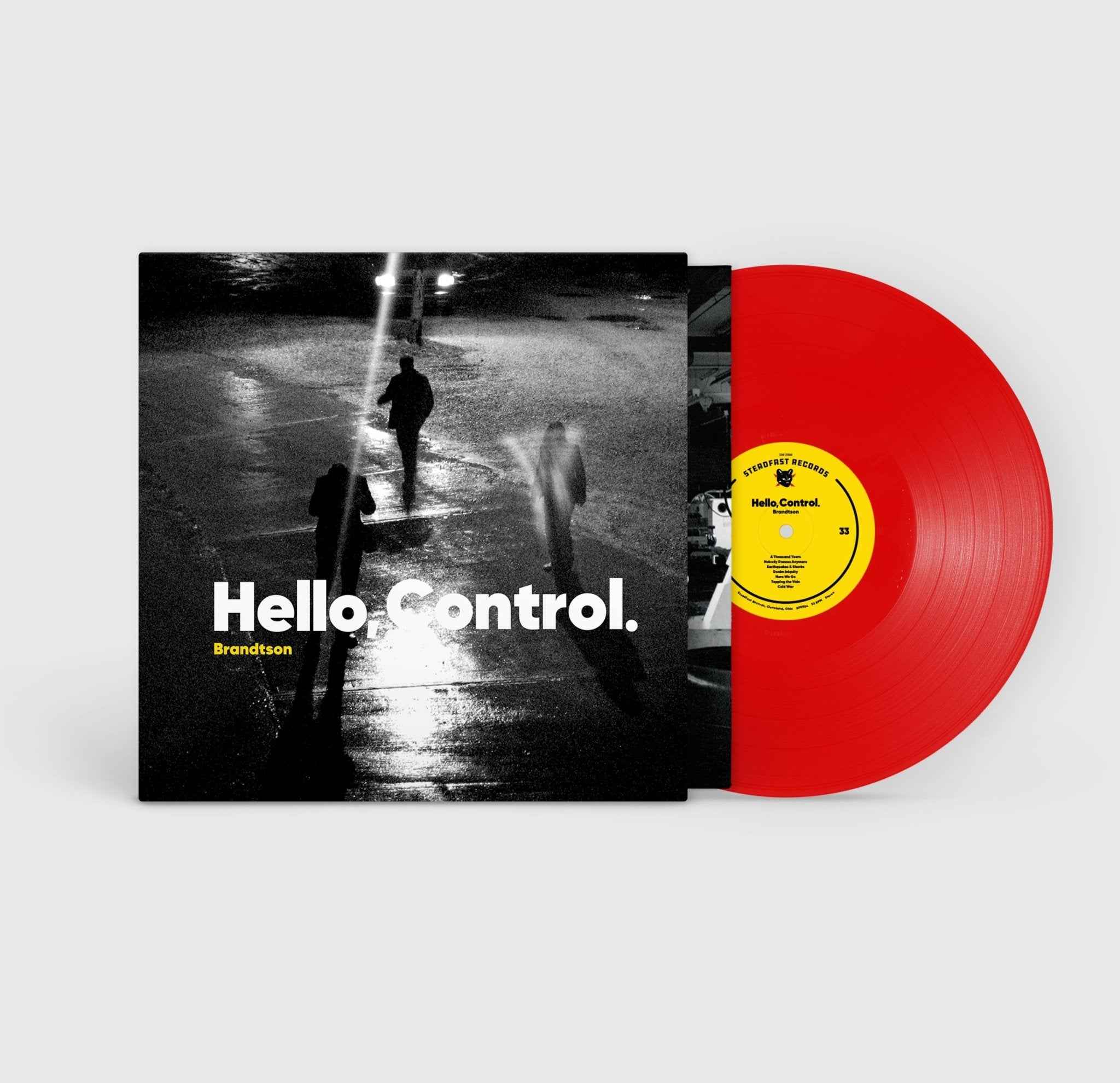 Brandtson: Hello, Control: Vinyl Opaque Red (x 100)