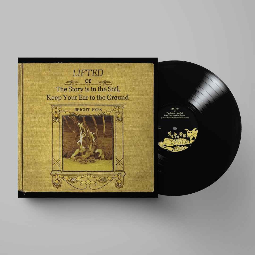 Bright Eyes: Lifted or The Story Is in the Soil: 2xLP Black Vinyl