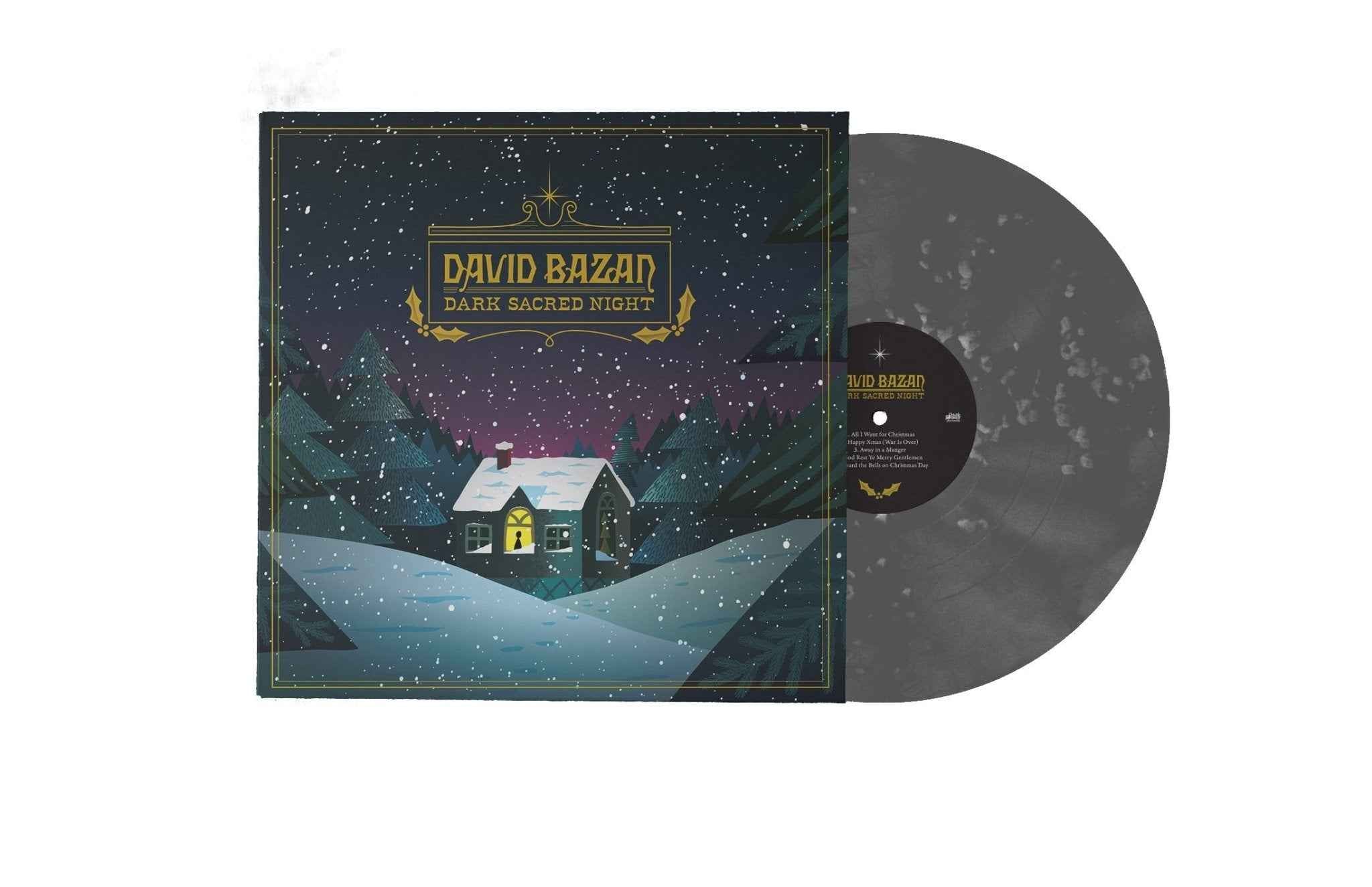 David Bazan: Dark Sacred Night: Grey w/White Snow Vinyl