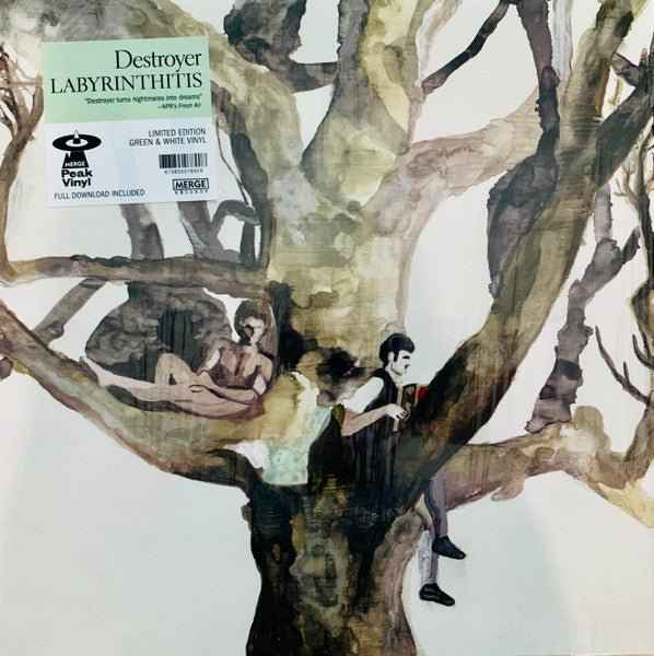 Destroyer: Labyrinthitis: LP - Green/White Swirl Vinyl