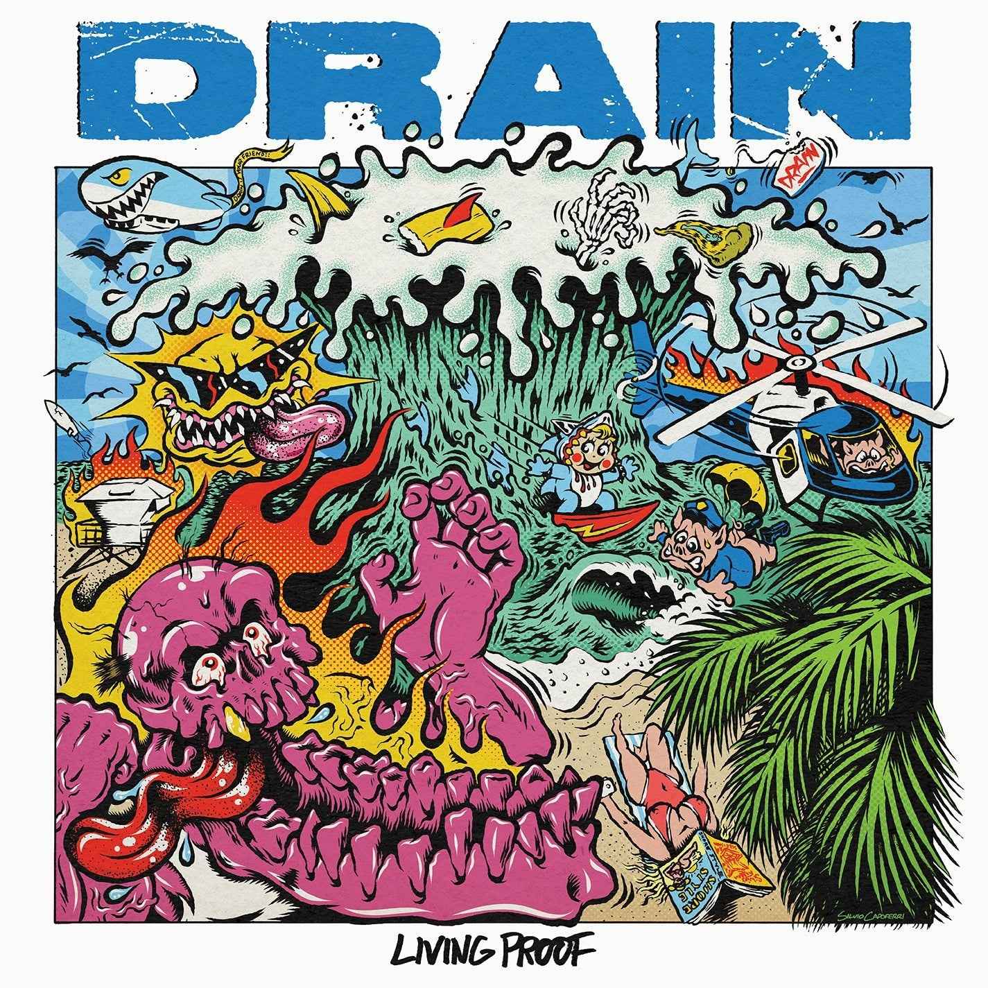 Drain: Living Proof: Black Vinyl