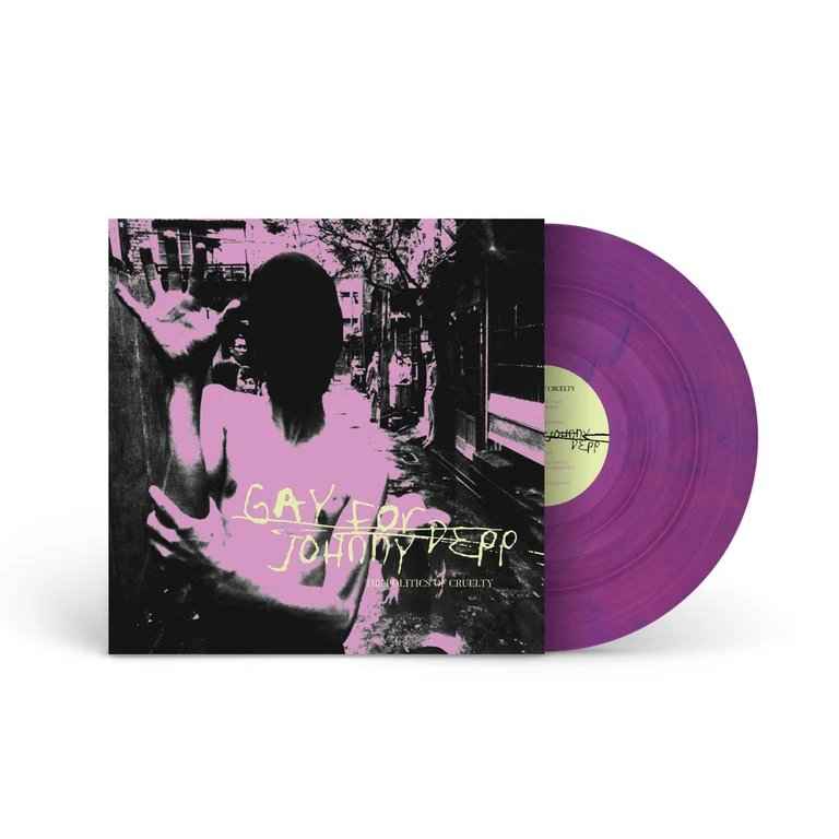 Gay For Johnny Depp: The Politics of Cruelty: Vinyl LP (Import) Pink w black marble