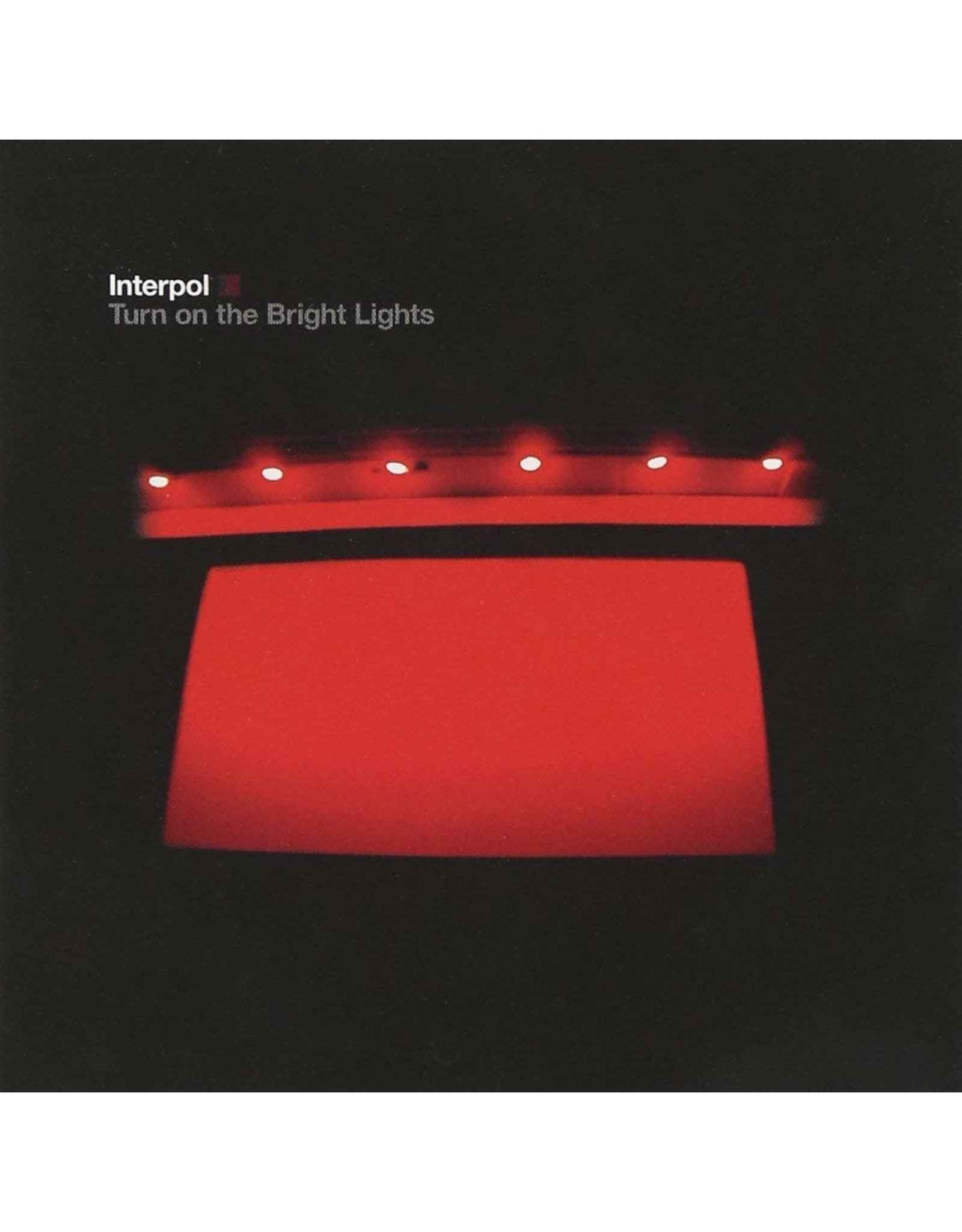 Interpol: Turn On The Bright Lights: Black Vinyl
