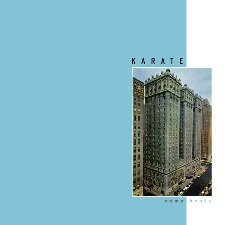 Karate: Some Boots: Light Blue & Gray Split Color Vinyl