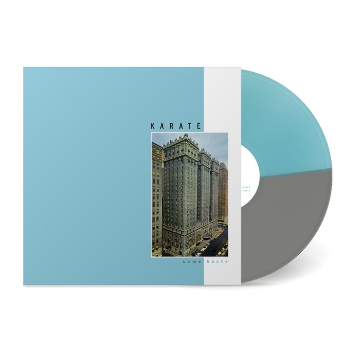 Karate: Some Boots: Light Blue & Gray Split Color Vinyl - Steadfast Records