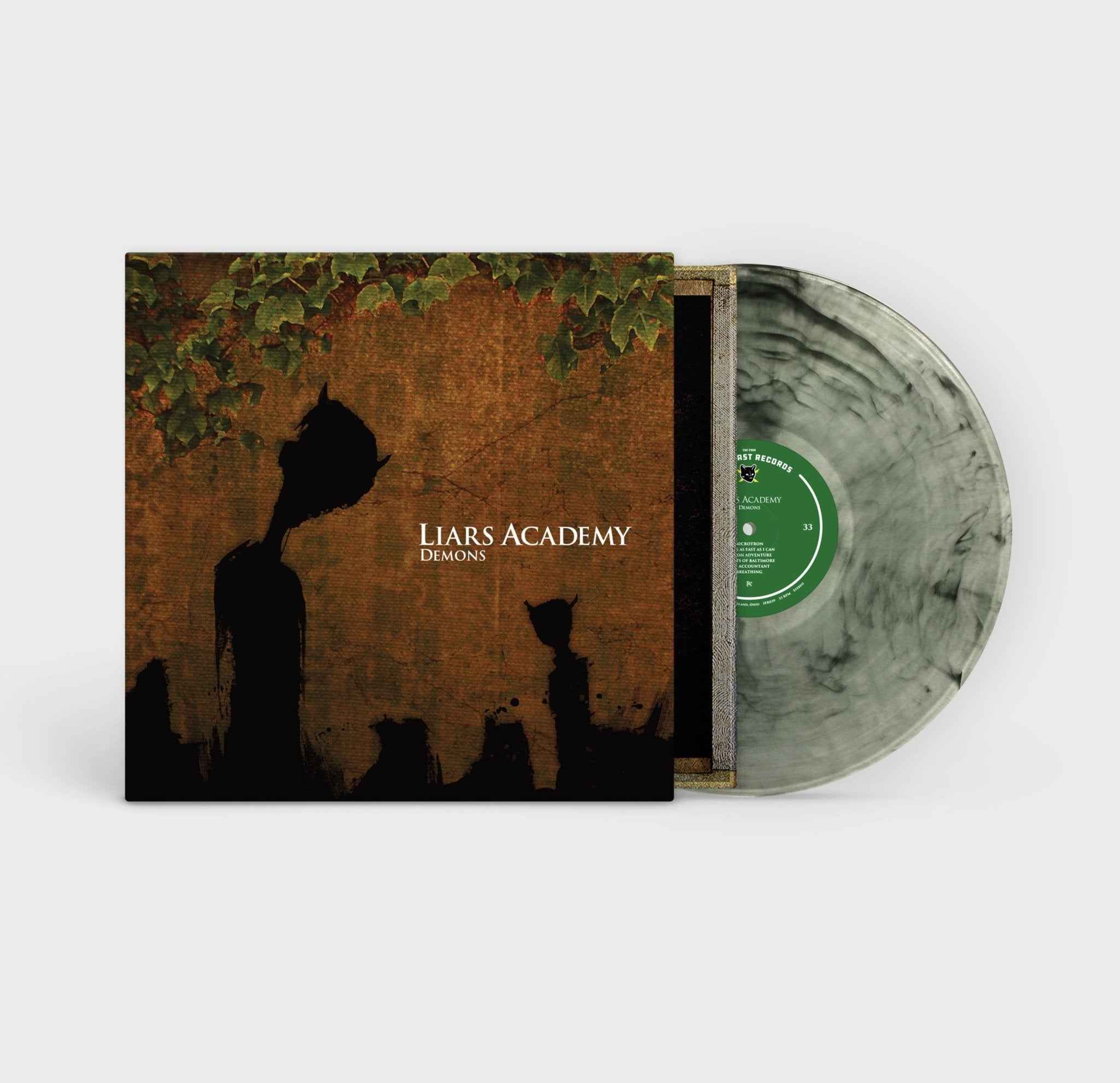 Liars Academy: Demons: Vinyl Clear w Black Smoke