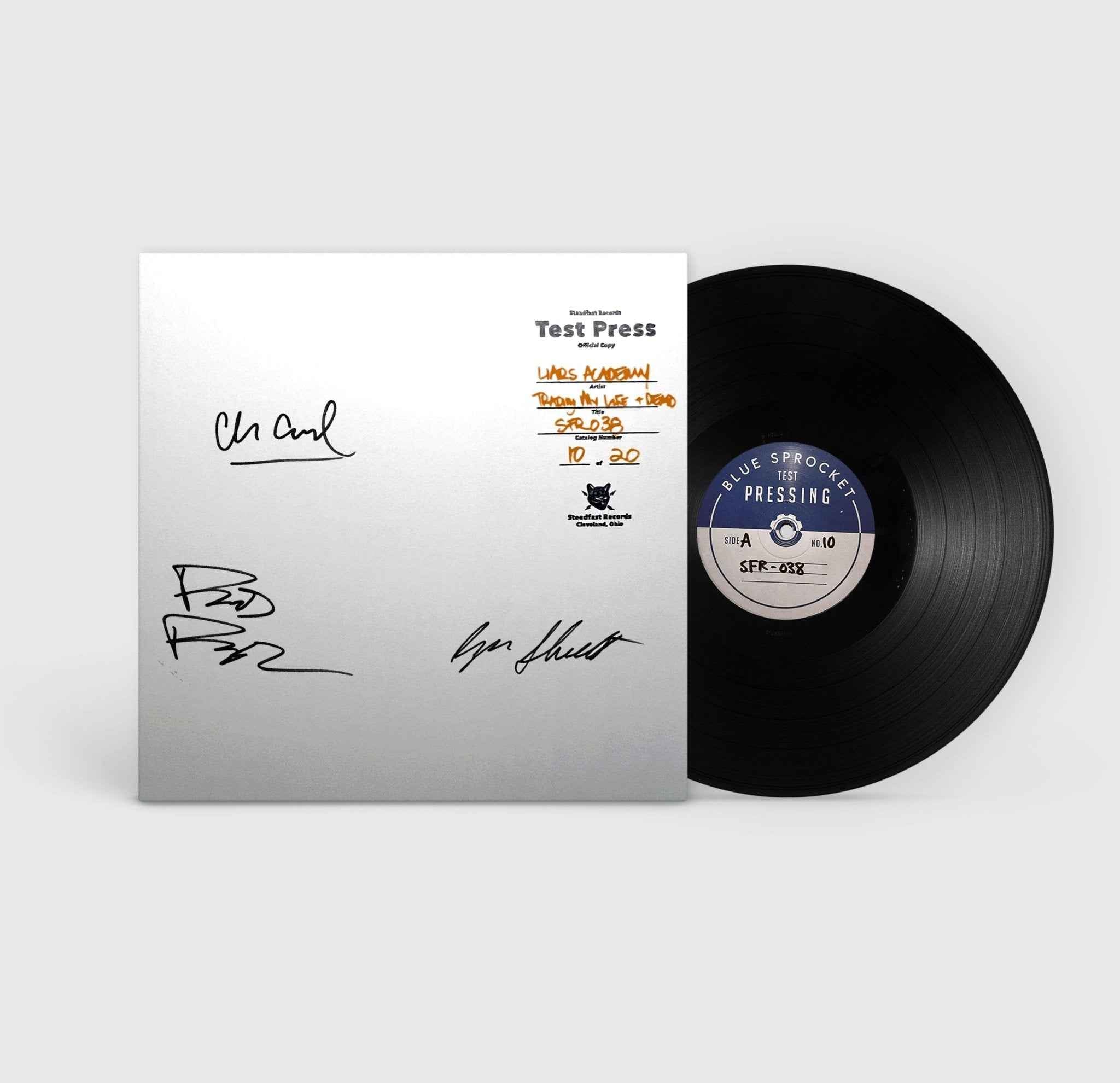 Liars Academy: Trading My Life + Bonus EP: Autographed Test Press