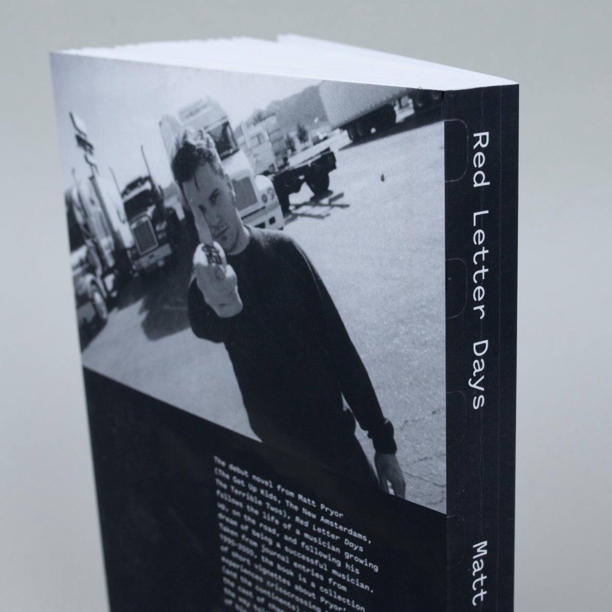 Matt Pryor: Red Letter Days: Softcover Book - Steadfast Records