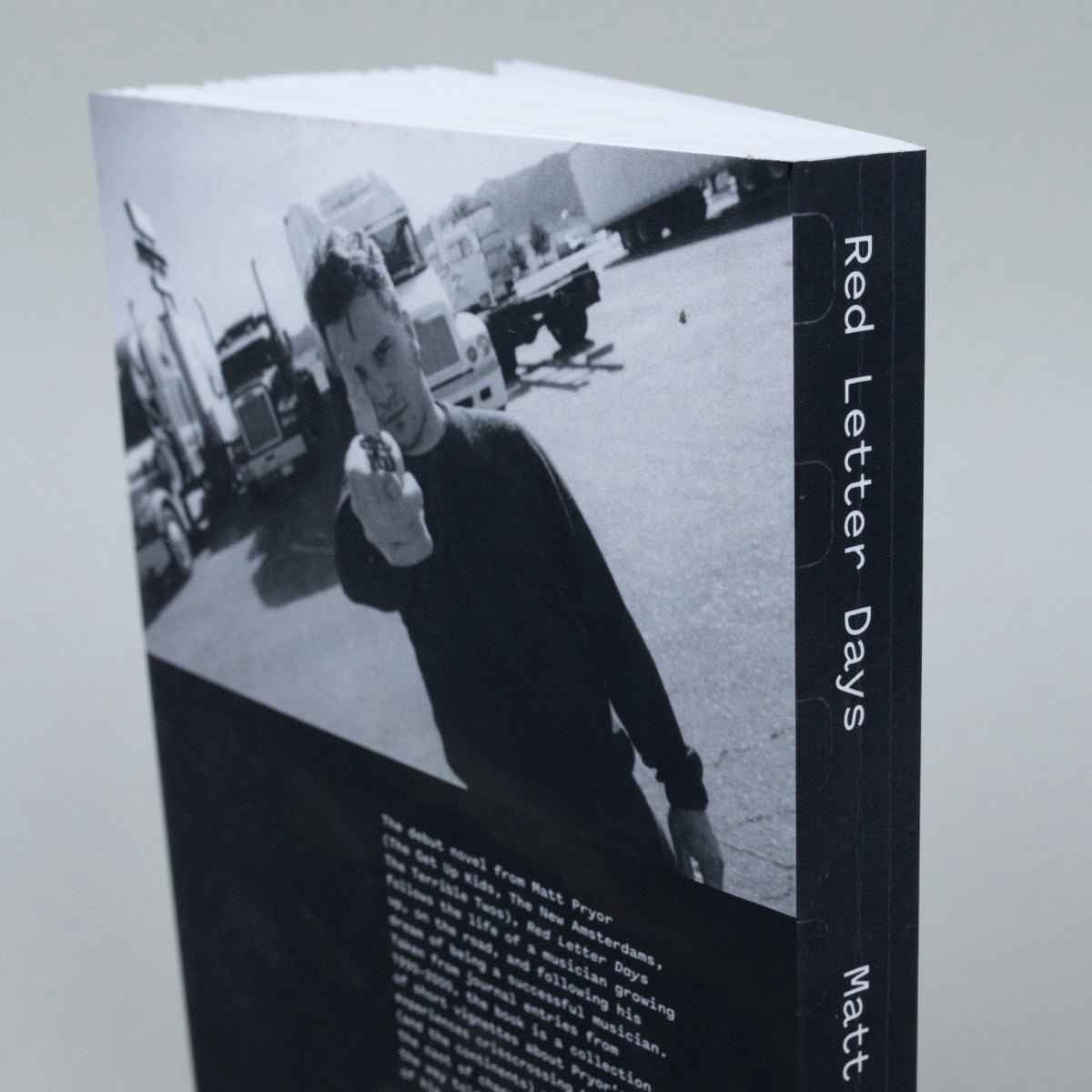 Matt Pryor: Red Letter Days: Softcover Book