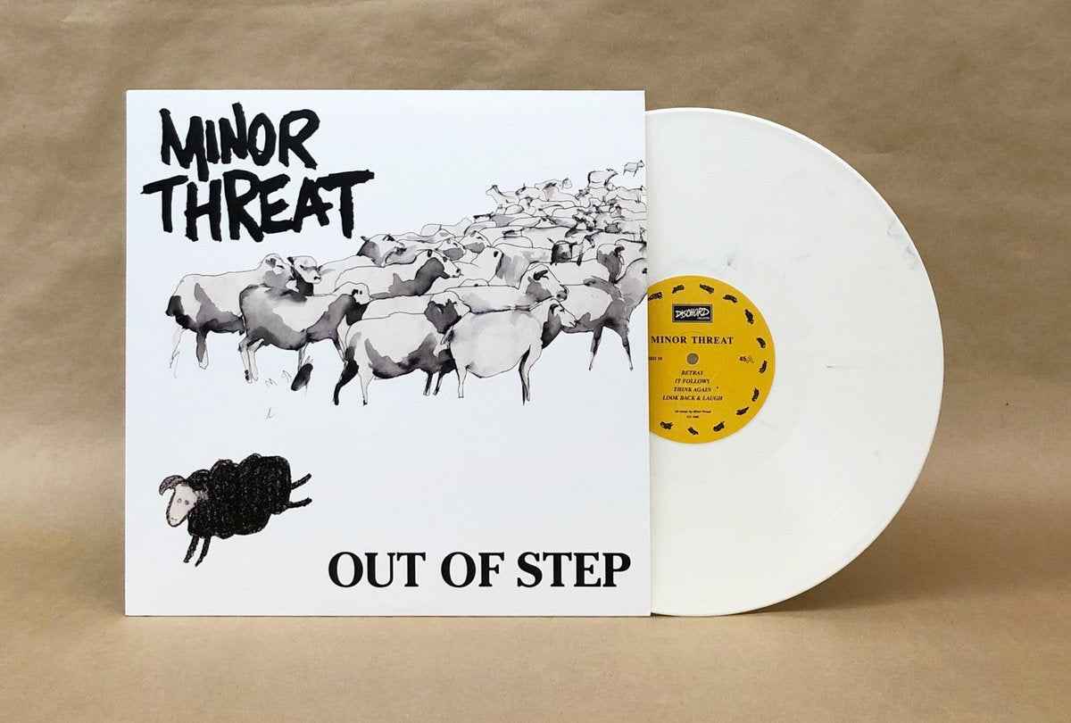 Minor Threat: Out of Step: White Vinyl