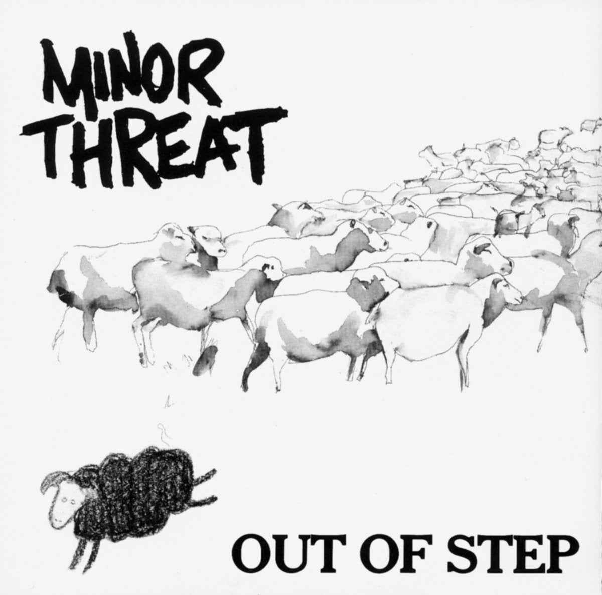 Minor Threat: Out of Step: White Vinyl