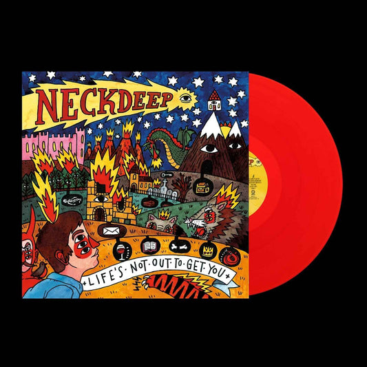 Neck Deep: Life's Not Out To Get You: Blood Red Vinyl LP