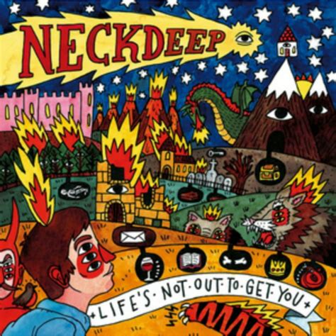 Neck Deep: Life's Not Out To Get You: Blood Red Vinyl LP