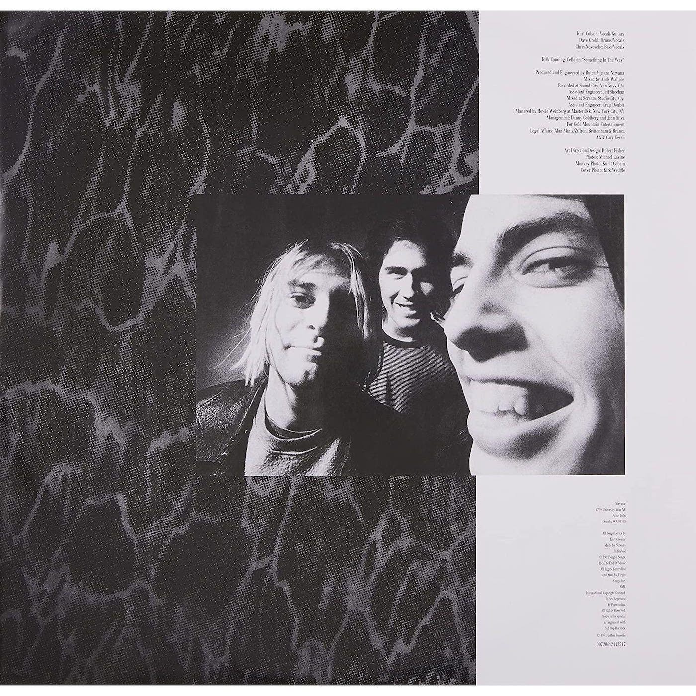 Nirvana: Nevermind: 180g Black Vinyl - Steadfast Records